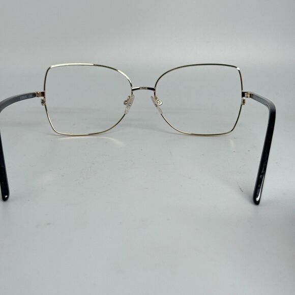 BCBGMAXAZRIA RESPLENDENT Black Sparkle 56-15-135 Butterfly Eyeglass Frame H16845 - Picture 3 of 7